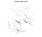 Amana AWO6313SFS02 control panel parts diagram