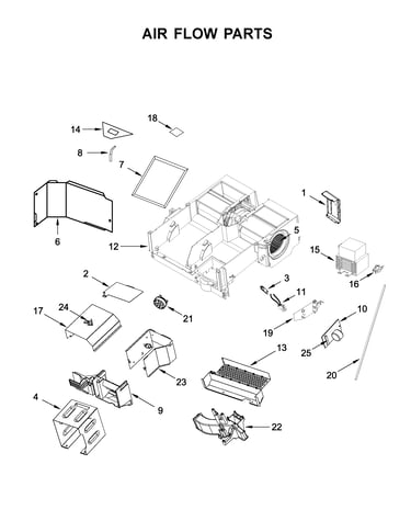 Air flow parts