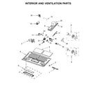 Maytag YMMV6190FZ2 interior and ventilation parts diagram