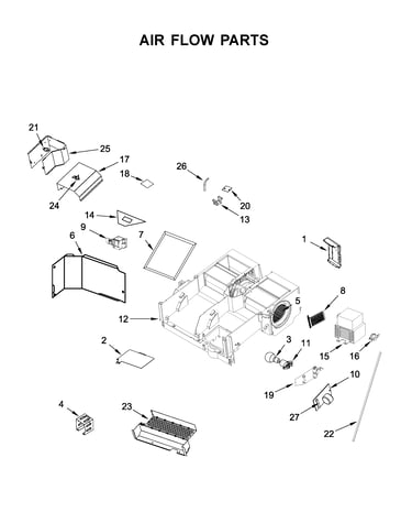 Air flow parts