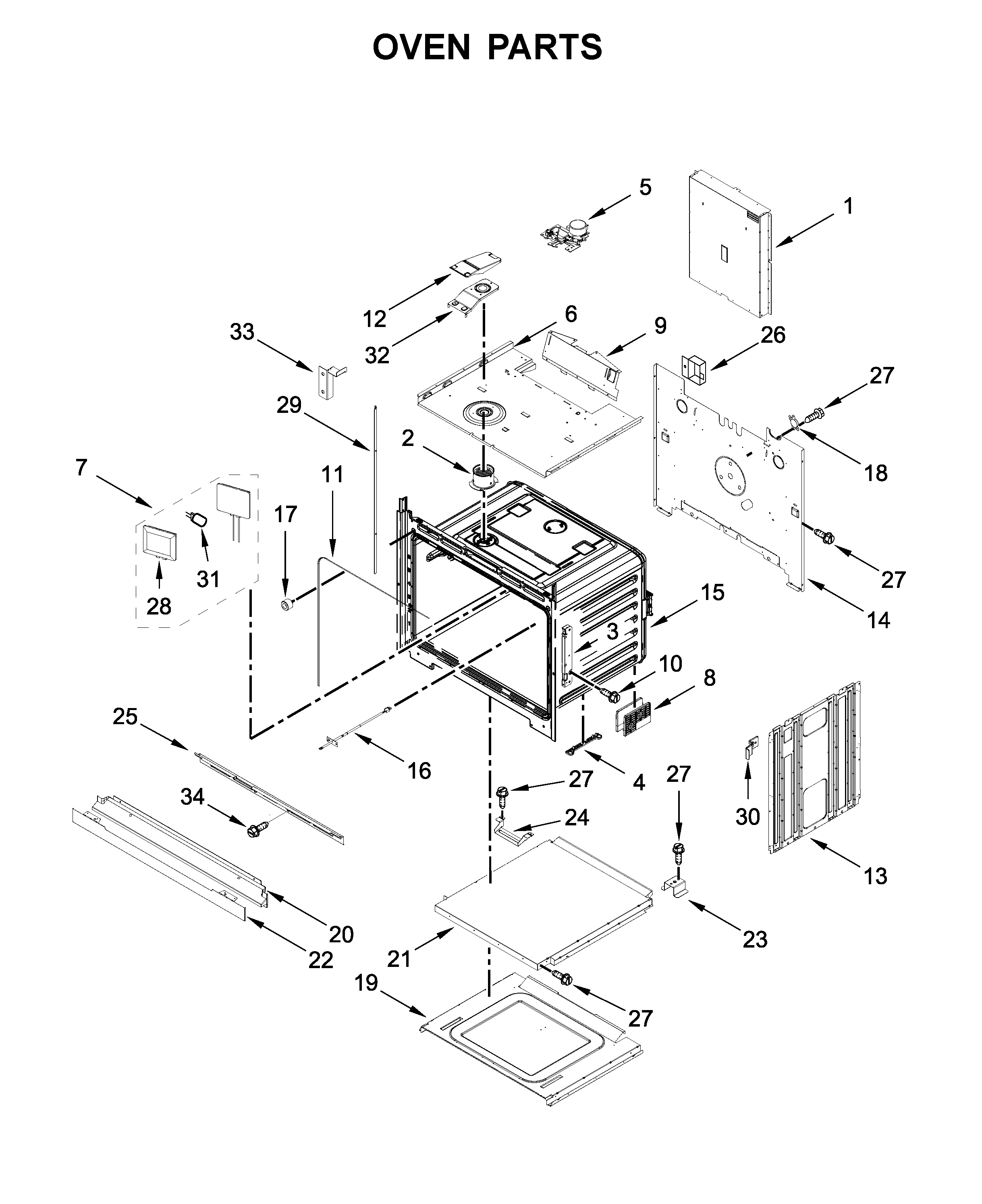 Oven parts