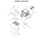 Jenn-Air JJW2430DP03 internal oven parts diagram