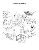 Air flow parts