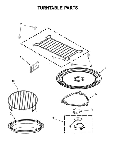 Turntable parts