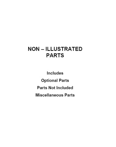 Optional parts (not included)