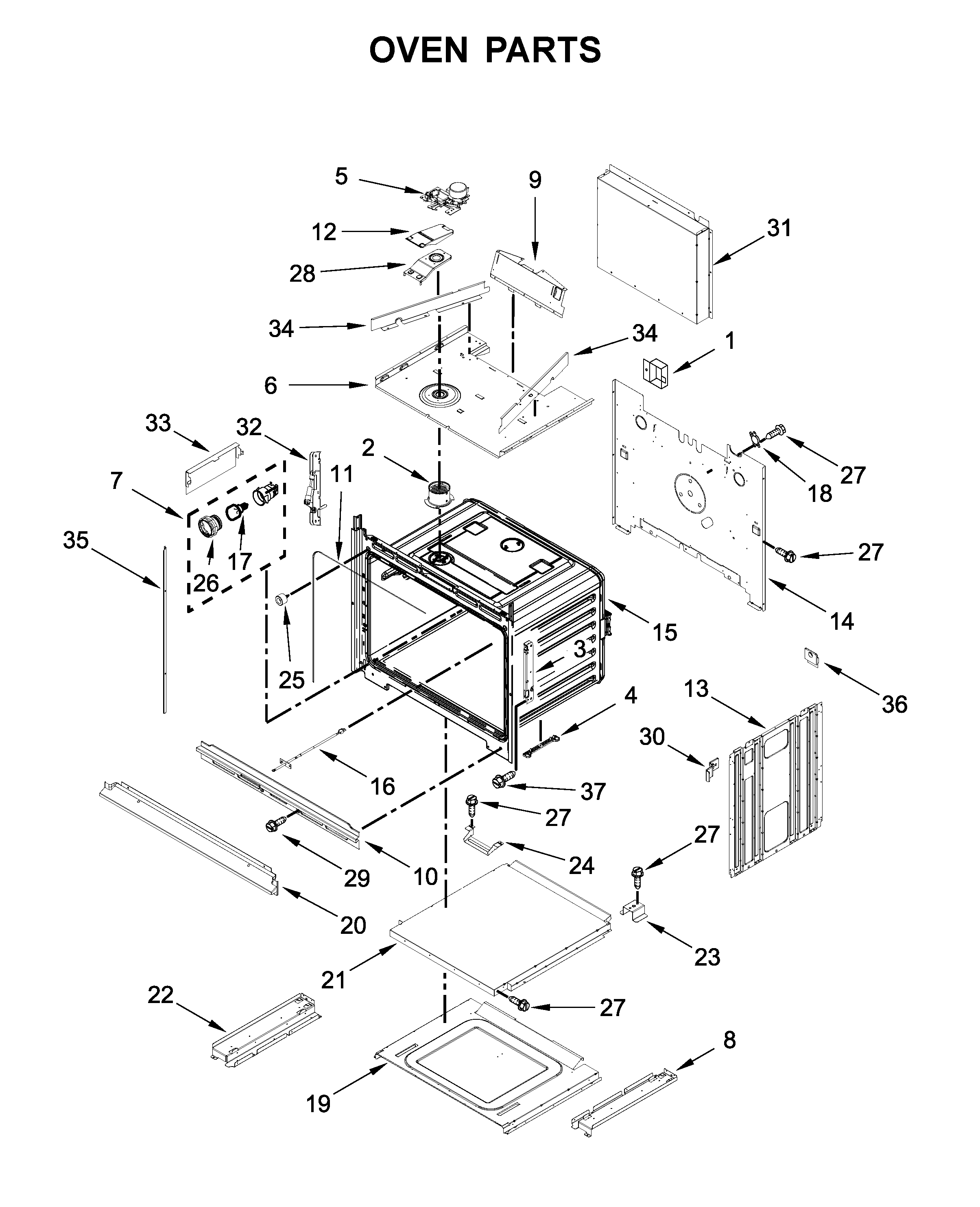 OVEN PARTS