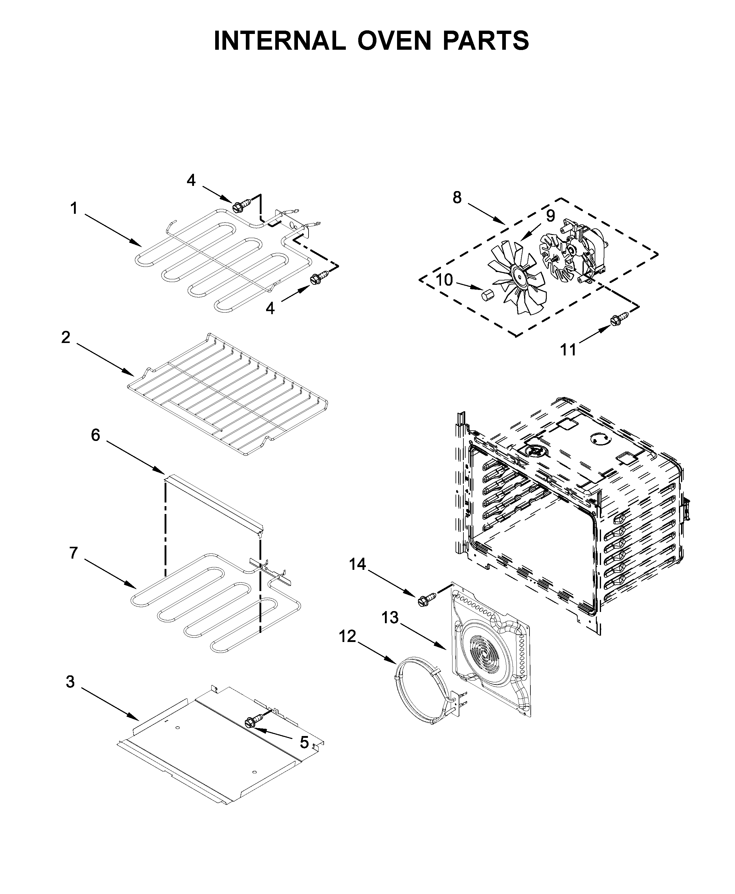 INTERNAL OVEN PARTS