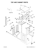 Top and cabinet parts