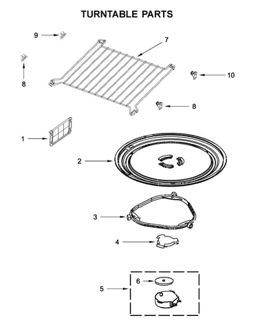 Turntable parts