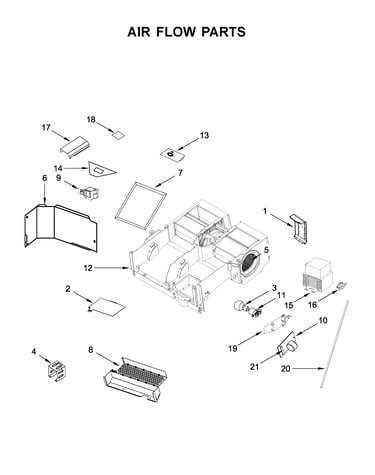 Air flow parts