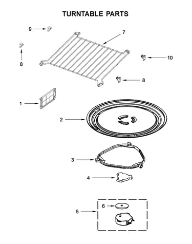 Turntable parts