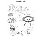 KitchenAid KMHP519ESS3 turntable parts diagram