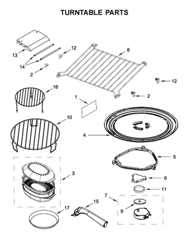Turntable parts