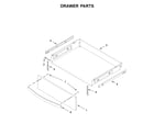 Whirlpool WFE775H0HZ1 drawer parts diagram