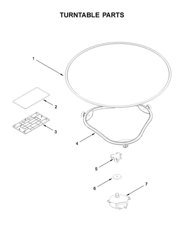 Turntable parts