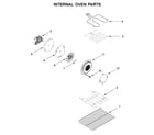 Maytag MET8800FZ00 internal oven parts diagram