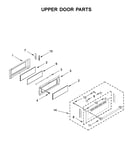 Upper door parts