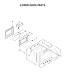 Lower door parts