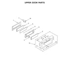Maytag YMET8800FZ00 upper door parts diagram