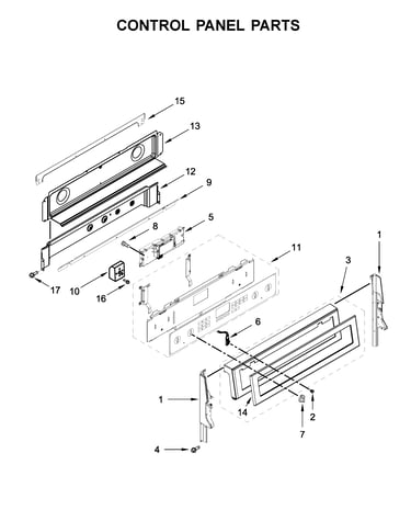 Control panel parts