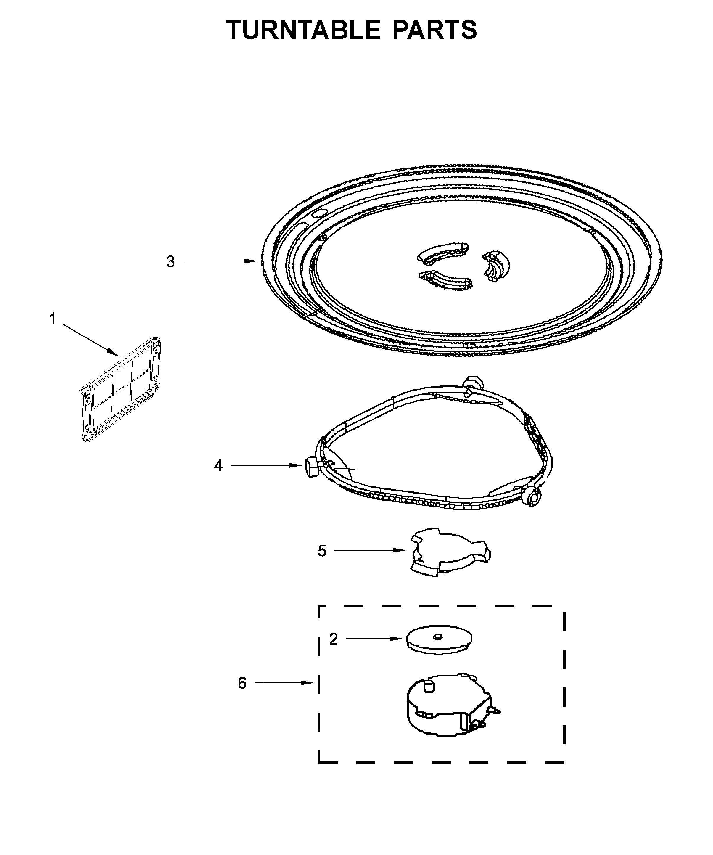 Turntable parts