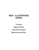 Optional parts (not included)