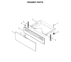 Whirlpool WFE525S0HD0 drawer parts diagram