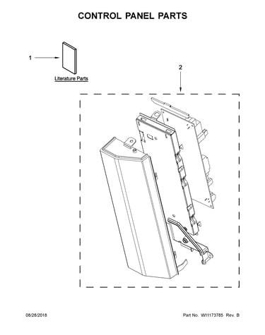 Control panel parts