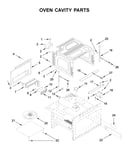 Oven cavity parts