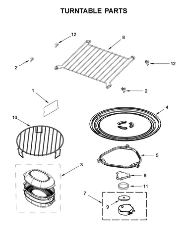 Turntable parts