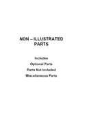 Optional parts (not included)