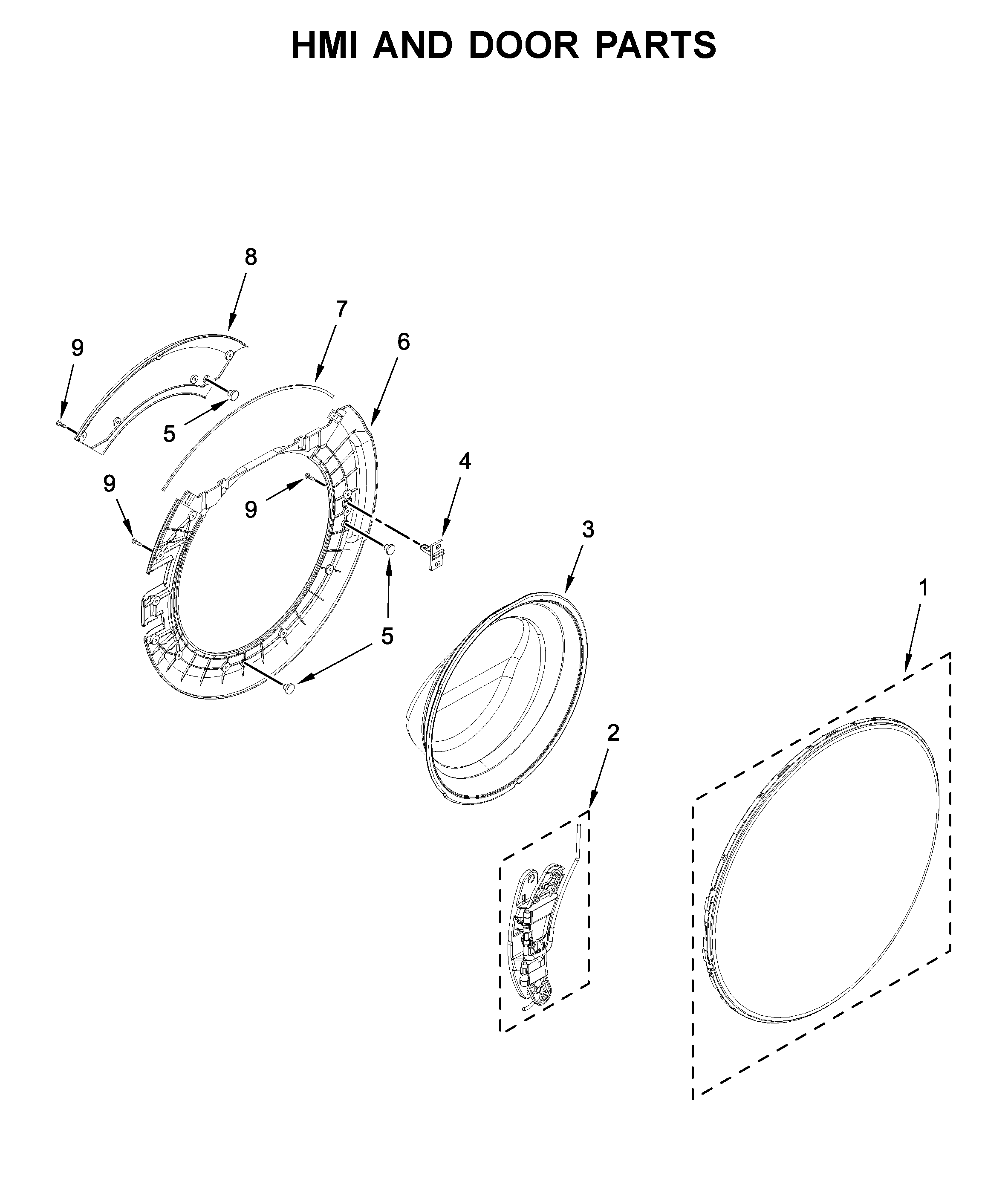 Hmi and door parts