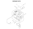 Whirlpool WFC8090GX0 dispenser parts diagram