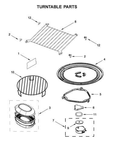 Turntable parts