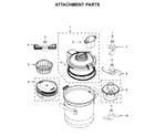 KitchenAid 5KCF0103BMS0 attachment parts diagram