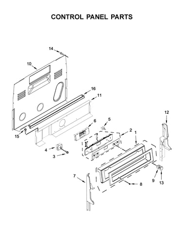 Control panel parts