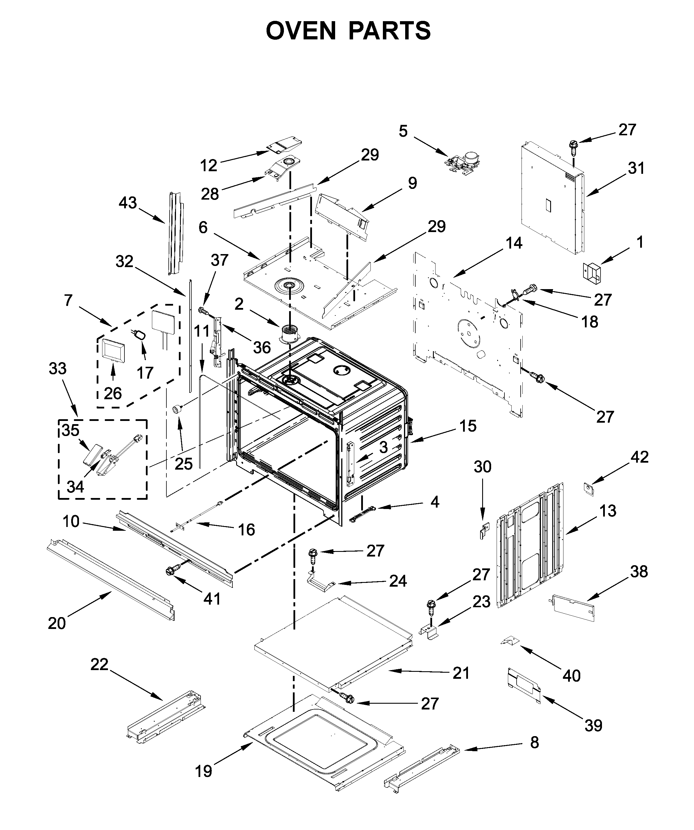 OVEN PARTS