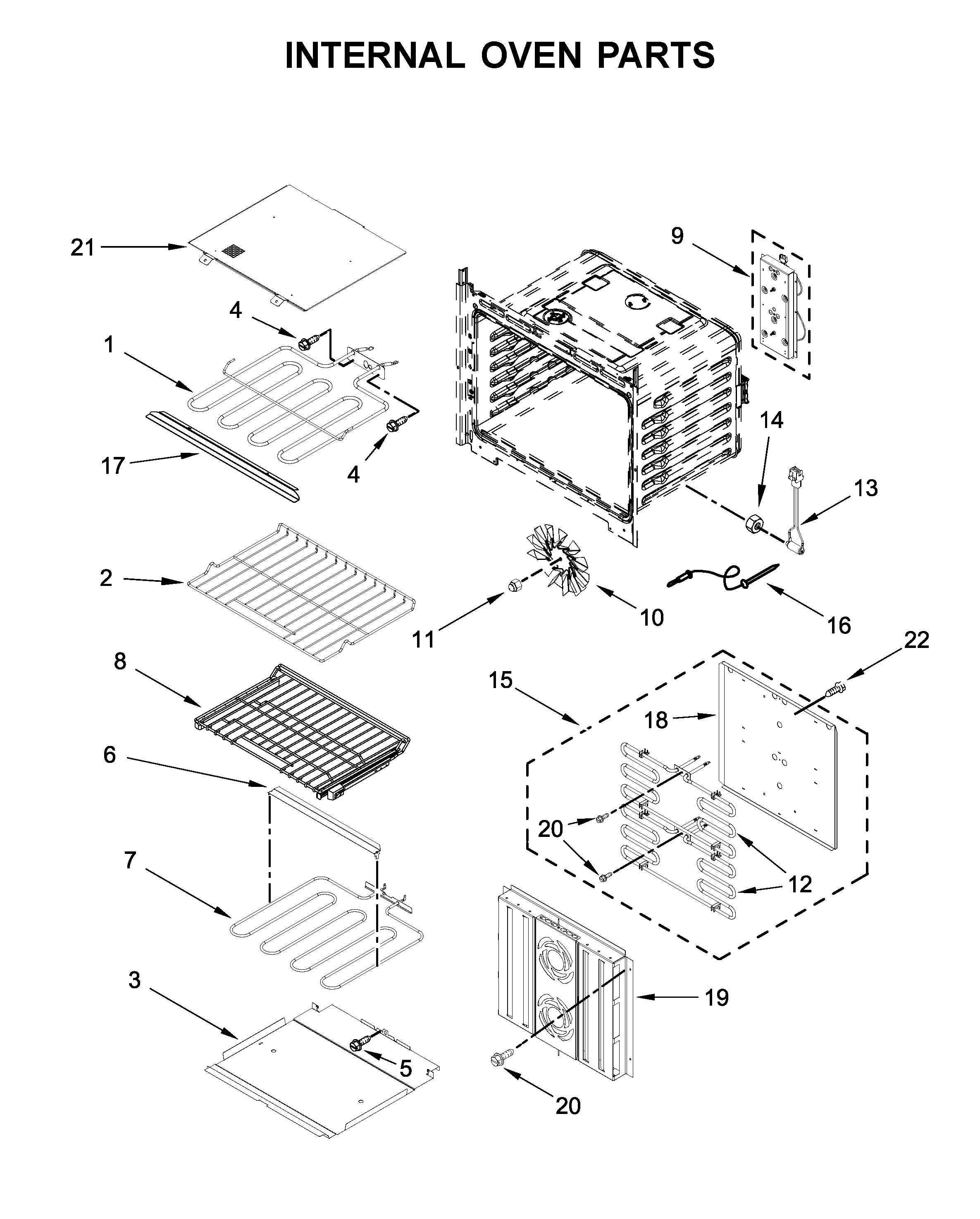 INTERNAL OVEN PARTS