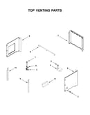 Top venting parts