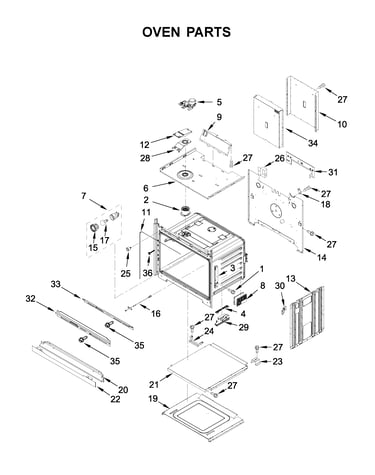 Oven parts
