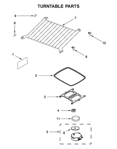 Turntable parts