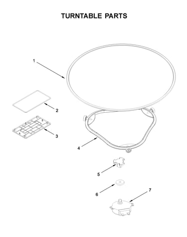 Turntable parts