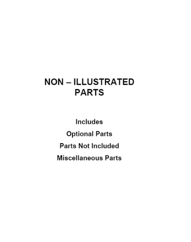 Optional parts (not included)