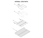 Ikea IES900DS04 internal oven parts diagram