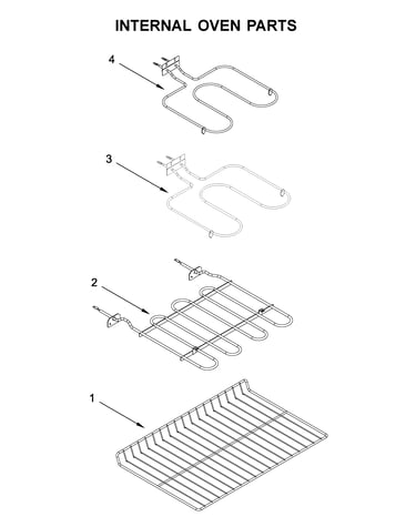 Internal oven parts