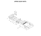 Ikea IES900DS04 upper door parts diagram