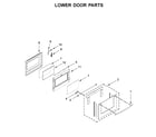 Ikea IES900DS04 lower door parts diagram