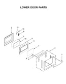 Lower door parts