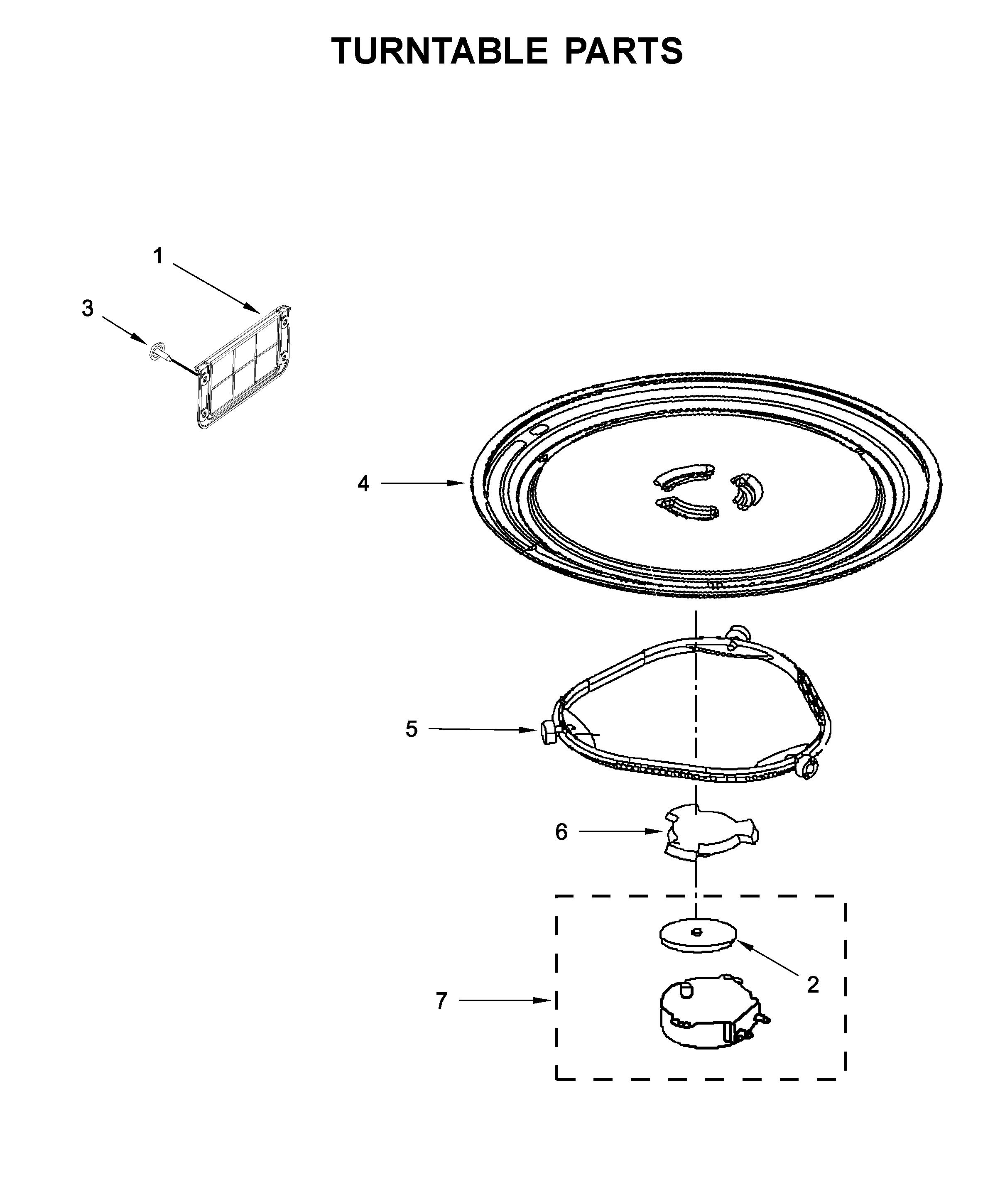 Turntable parts