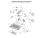 KitchenAid YKMHC319ES4 interior and ventilation parts diagram